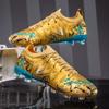 New Low Cut Trendy Professional Adult Football Shoes Support Wear-resistant Sports Shoes Training Competition Nail Shoes