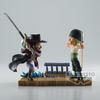 One Piece World Collectible Figure Log Stories Roronoa Zoro VS Dracule Mihawk