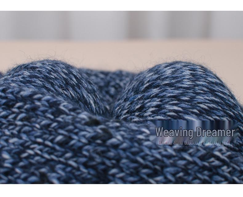 Handmade Interstellar Speckled Baby Camel Wool Yarn - Multi-Strand, Colorful, Medium Thickness