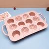 12 Perforated Cake Pan Silicone Mold Stainless Steel Silicone Cake Baking Mold