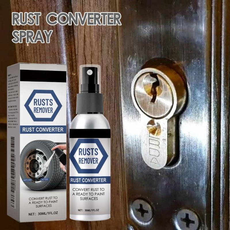 Professional Rust Dissolving Sprays with Protective Coating Automotive Wheel Motorcycle Parts Cleaner 30ml for Home