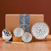 Japanese Ceramic Wedding Gift Set: Bowl & Chopstick with Gift Box - Perfect for Lucky Draws and Employee Gifts
