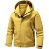 Men's 2025 Spring Trend Hooded Windbreaker: Casual Loose-Fit Workwear Jacket