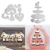 Mushroom Cake Stand Metal Cutting Dies DIY Scrapbooking Paper Card Craft Stencil