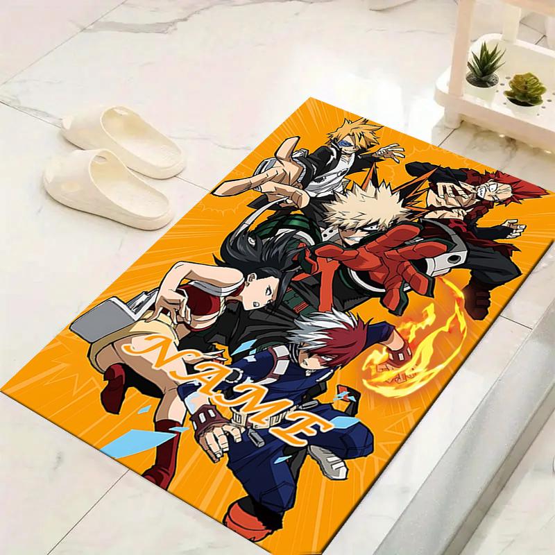 Custom 1Pc Heroic Battle Unleashed Rug Office Carpet Indoor Outdoor Entrance Doormat Nonslip Soft And Comfortable Living Room D2915123