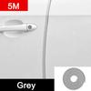 5M Car Door Edge Scratch Protector Strips Guard Trim U Type Car Door Protector Anti Collision Strips Car Decor Auto Accessories