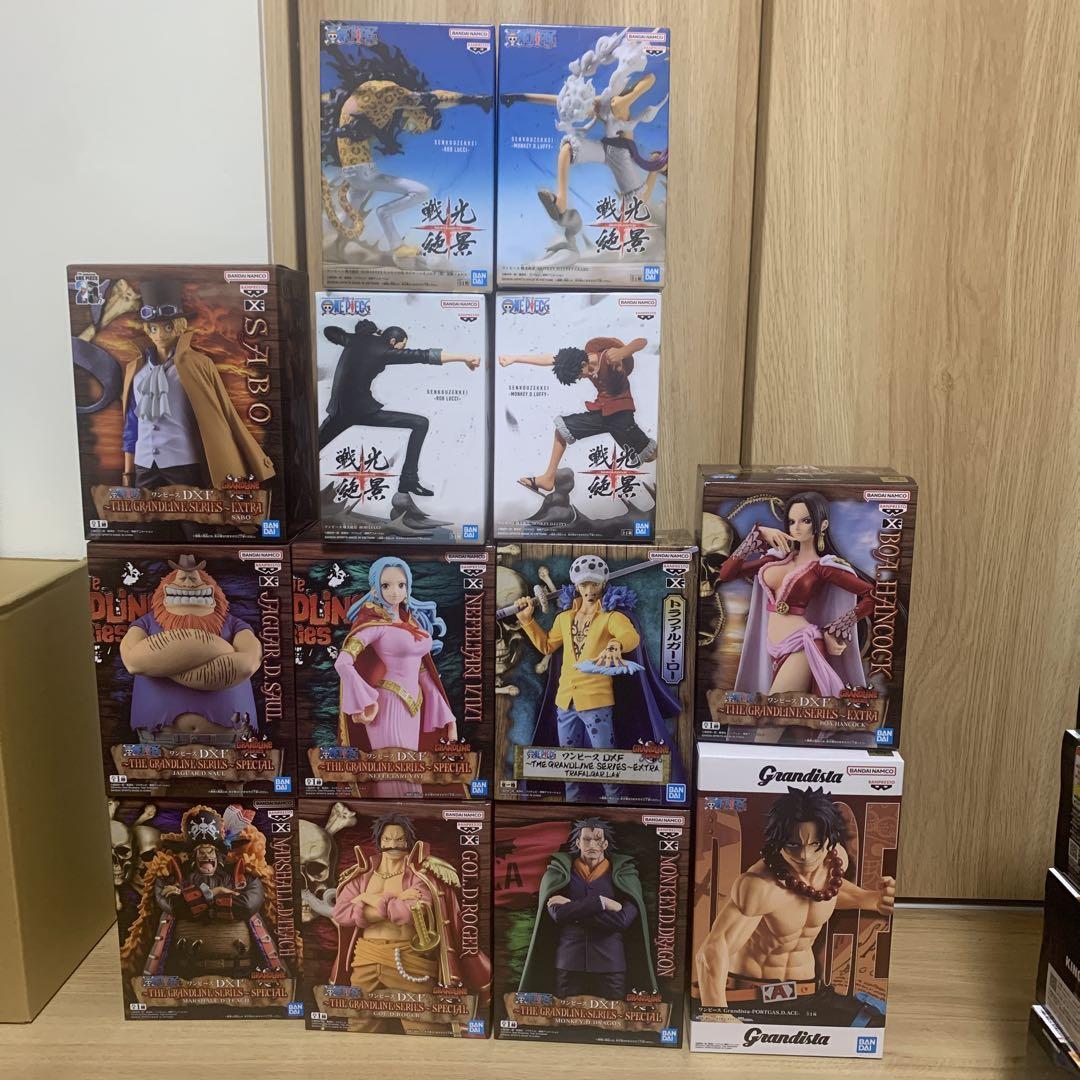 

[USED] One Piece Figures (13 pieces)