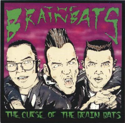 CD BRAIN BATS - Blestemul Liliecilor Cerebrali CYCD101 Cyclone Records 1996 SUA Rock Folosit