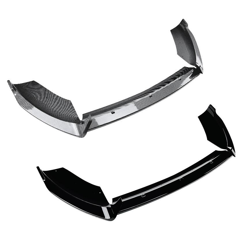 For Ford Fiesta MK6/7 ST 2012-2017 Front Bumper Splitter Spoiler Lip Wind Knife Diffuser Guard Protector Cover BodyKit Exterior