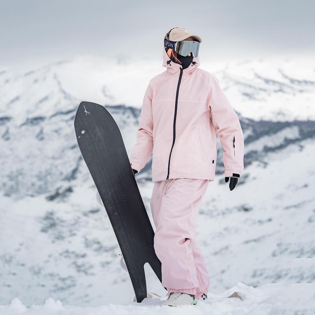 Unisex Venkovní Zimní Nadměrná Velikost Snowboardový a Lyžařský Set