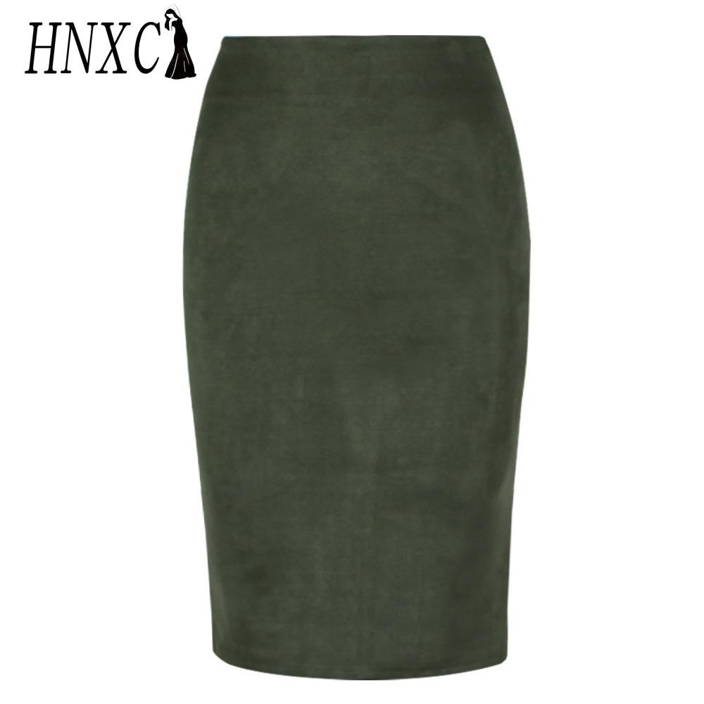HNXC Women's Fashion Casual Solid Color Print Summer Spring Skirt