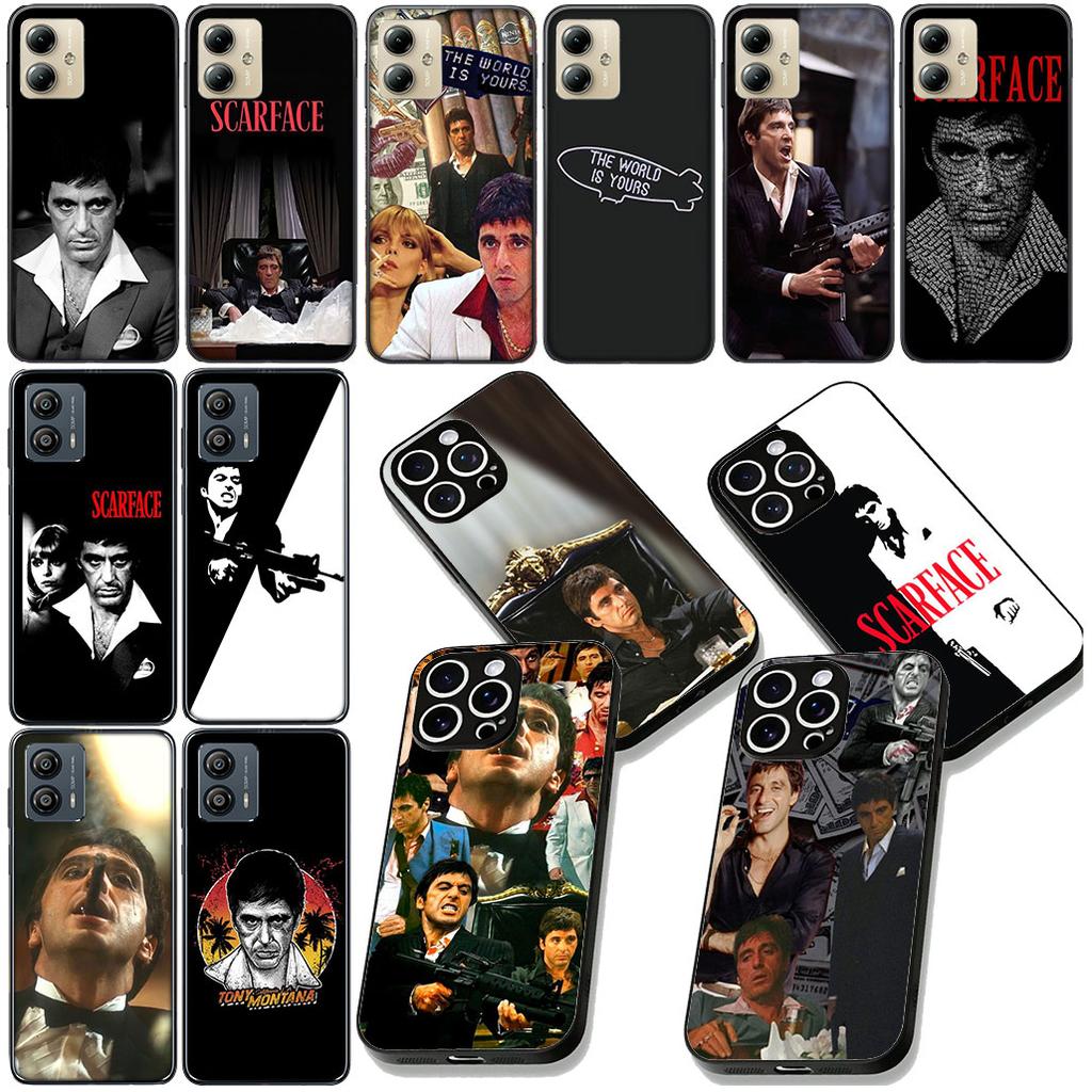 Al Tony Pacino Montana S-Scarfaces Phone Cover for Apple iPhone 12 13 Mini XS 11 Pro Max 7 8 Plus + XR 8+ X SE 2020 SE3 Case