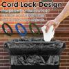 9PCS Large Rubber Bands for 55, 65 Gallon Trash Cans, Garbage Can Elastic Bands