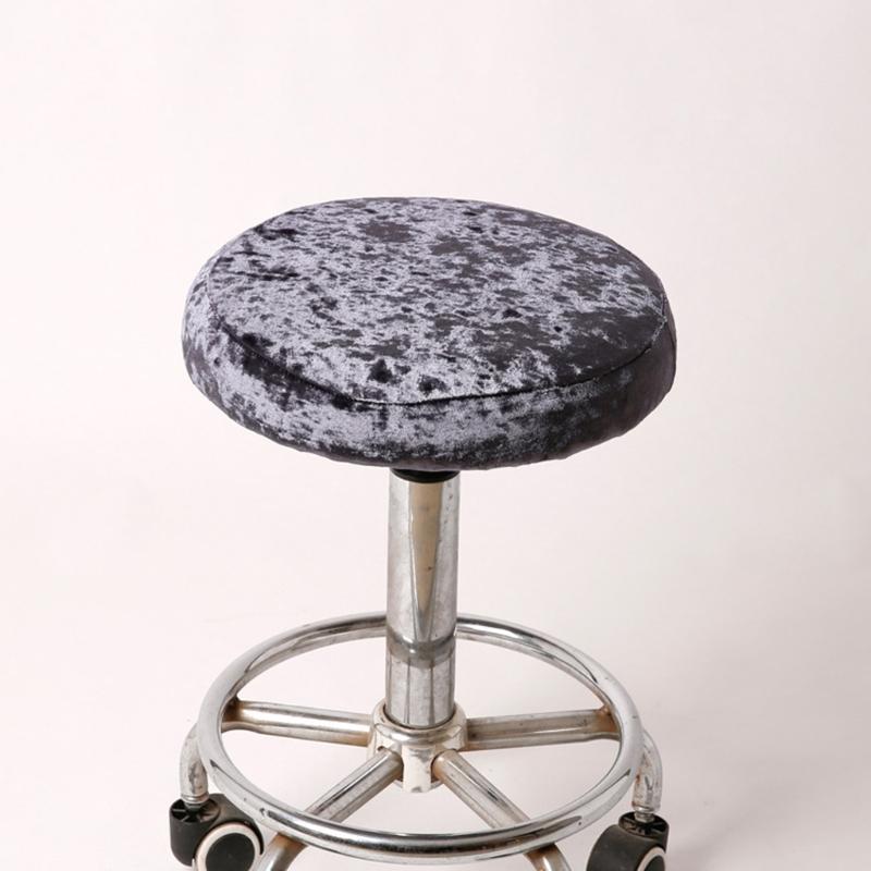 Elegant Colorful Round Stools Covers Stool Slipcover Enhances Home Decoration Suitable for Various Indoor Environment