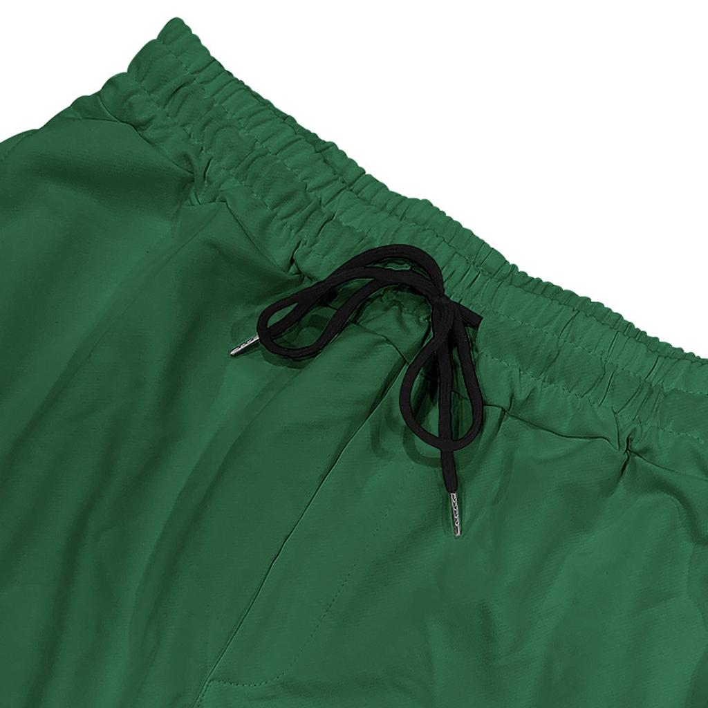 Mens Cargo Sweatpants Elastic Waist Pants With Pockets Baggy Drawstring Jogger Pants