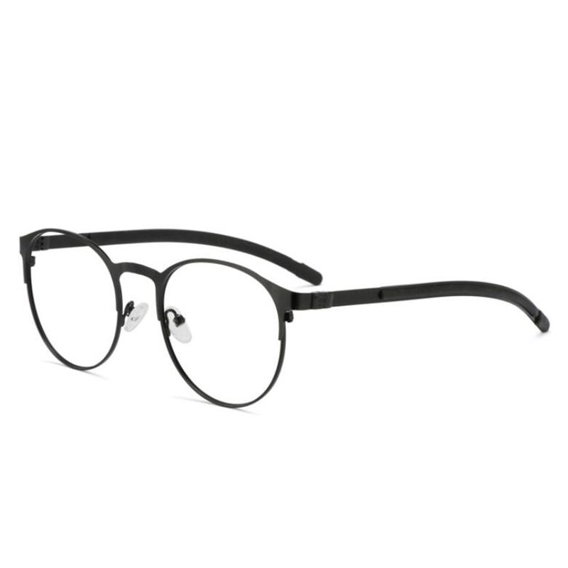 Retro Design Outdoor Sun Discoloration Reading Glasses Women Men Metal Sport Round Farsighted Eyeglasses 0 +25 +50 +75 To +600