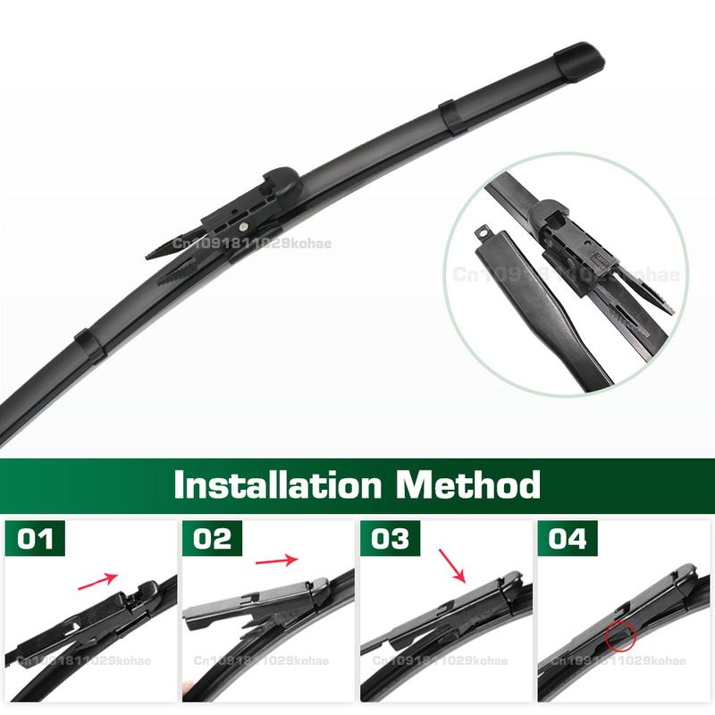 

For Ford Transit Connect MK2 2014-2023 2015 2016 2017 2018 LHD&RHD Front Wiper Blades Windshield Windscreen Window Brush 28 +28 Ford Transit Connect