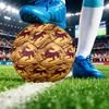 Brisbane Broncos Size 5 Sports Training Ball Shock Absorbing Durable Ball For Match Daily Practice Outdoor Activities