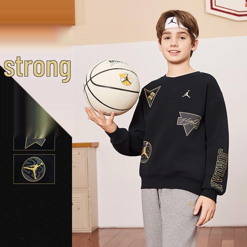 Jordan AJ Kids Round Neck Sweatshirt M