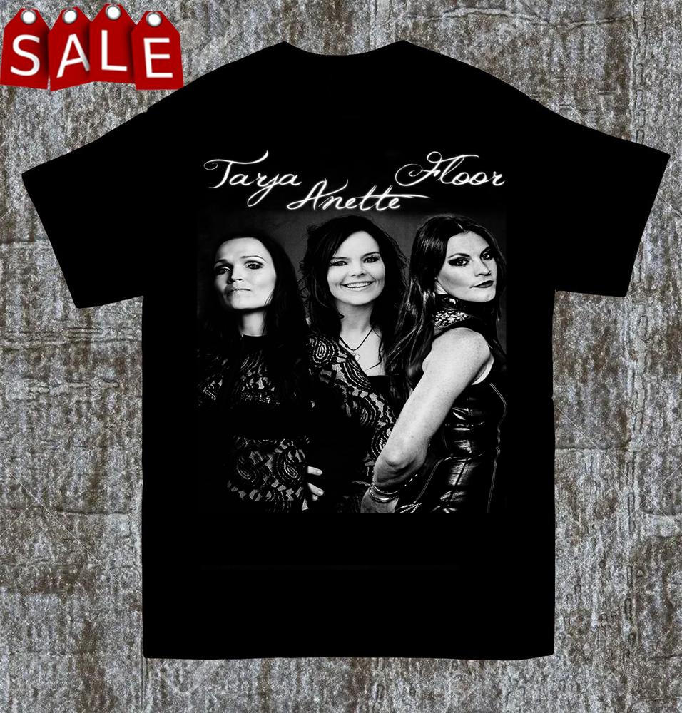 

Футболка унисекс Tarja Turunen Anette Olzon Floor Jansen Nightwish K2552