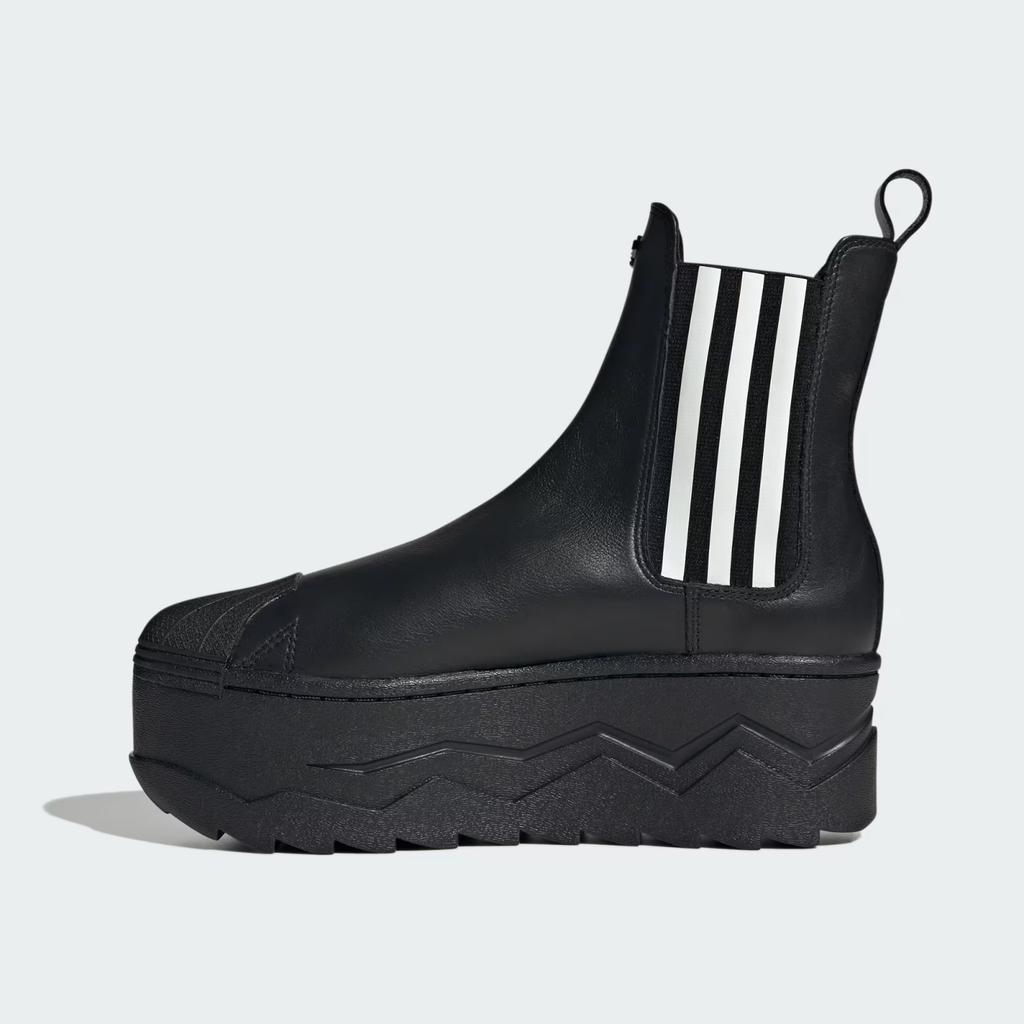 JQ6707 Atmos Pink Adidas Originals Superstar PF Boots Black (Women's)