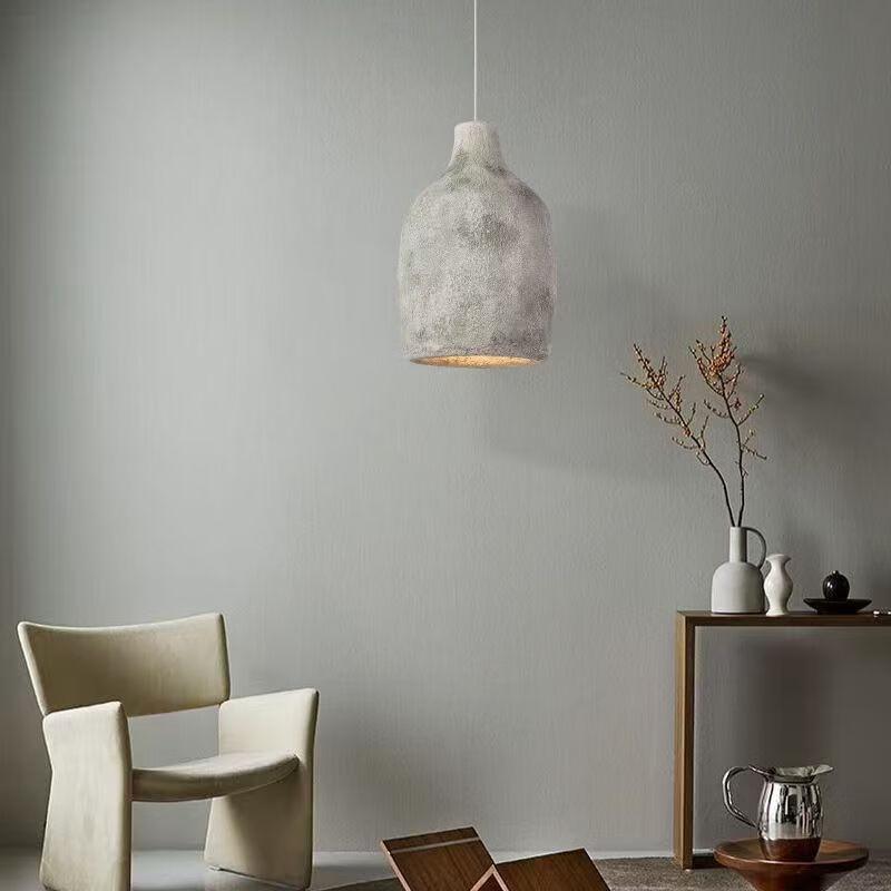 Wabi-Sabi Style Rustic Pendant Light