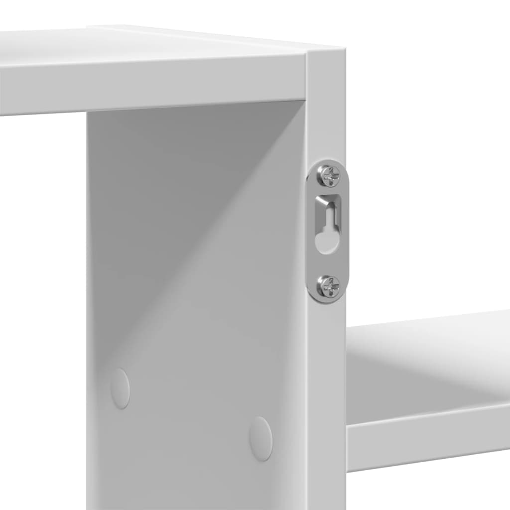 Wall Shelf White 104 x 15 x 49 cm Engineered Wood