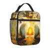 Bestselling L'aurora Salvador Dali Cute Leakproof Lunch Bag Field Work Meal Cooler Tote