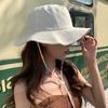 Portable Sun Hat Wide Brim Quick Drying Hat with Windproof Rope Breathable Sunshade for Outdoor Surprise Gift