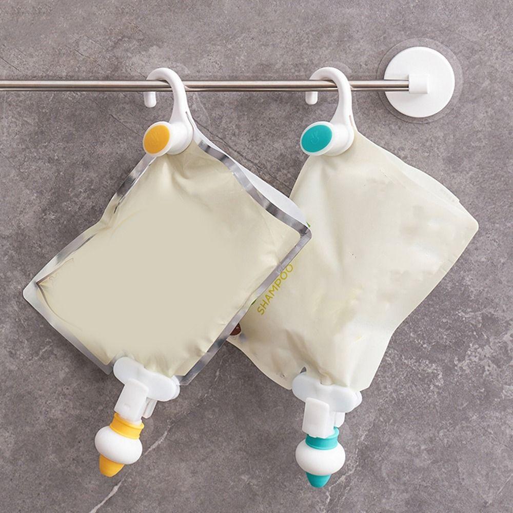 Upside Down Bagged Liquid Control Squeezer Japanese Style Shampoo Dispensing Pouch Squeezer  Travel