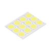 12Pcs COB Light Source High Power Round LED Chip 12W 36‑41V 1080LM for DIY Indoor Lighting