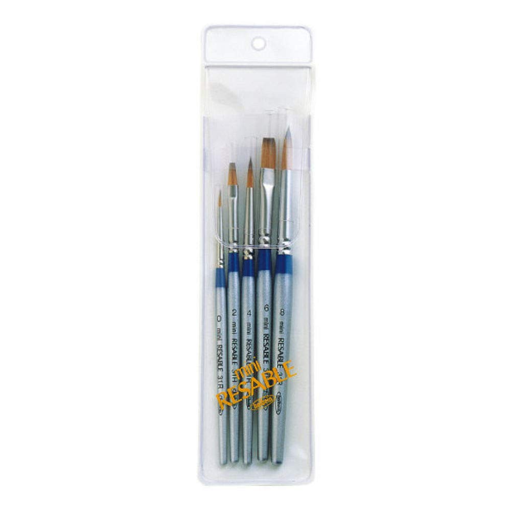 

Holbein Watercolor Brush Mini Sable 31HR set 203333 5-piece