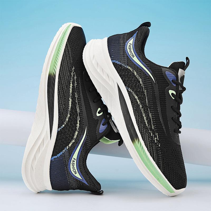 Men's 2025 New Spring and Summer Mesh Running Daily Lace-up Breathable Casual Trend Fashionable and Comfortable Sports Shoes