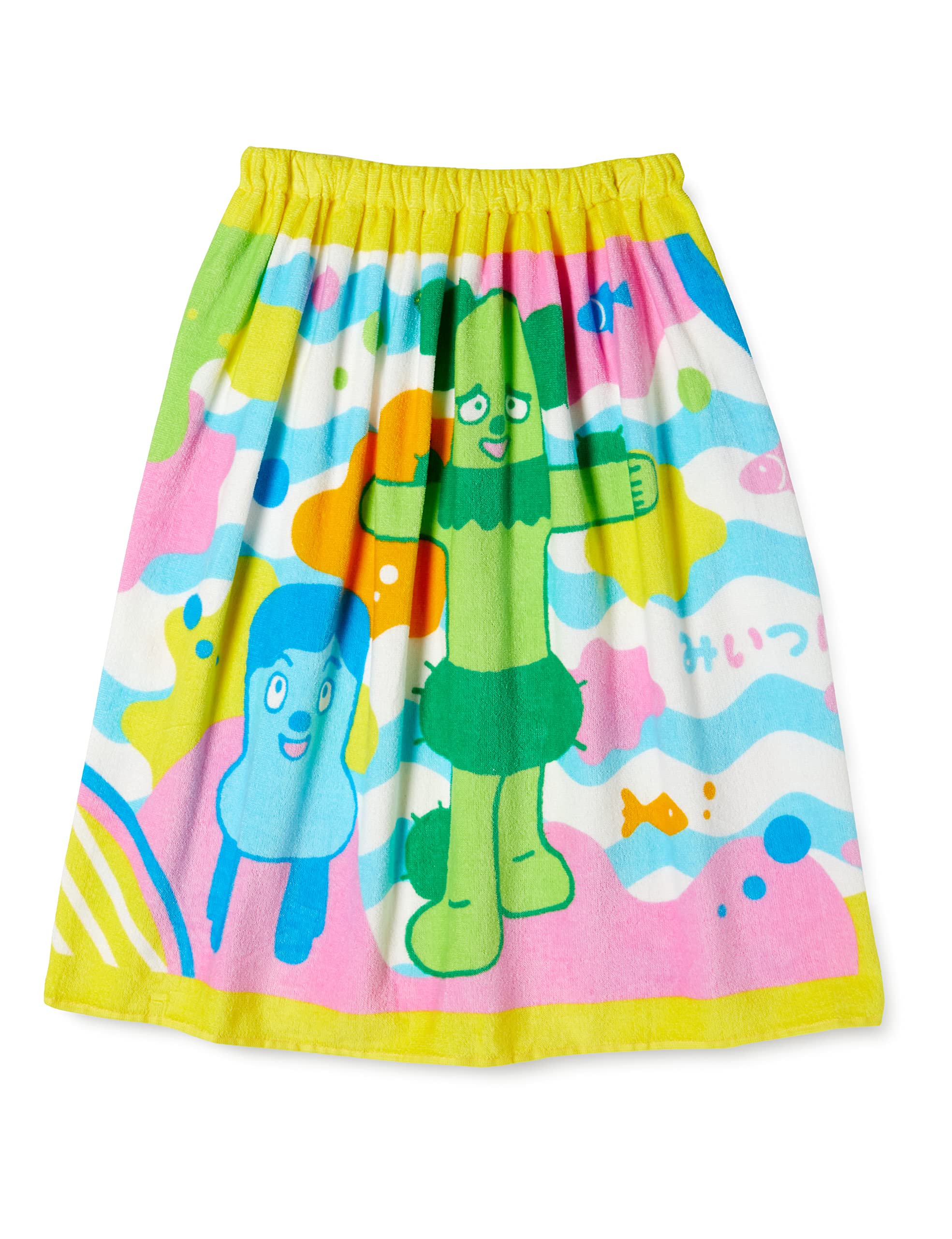 

Marushin 60cm Roll NHK Found Sea 6655001000 Towel, I It! , 60x120cm, Creatures, 100% Cotton,