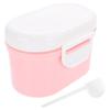 Milk Powder Travel Container Pink Pp 1pcs