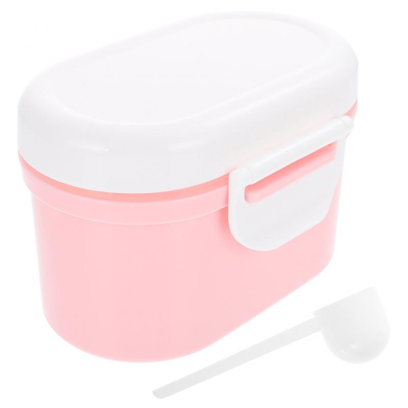 Milk Powder Travel Container Pink Pp 1pcs