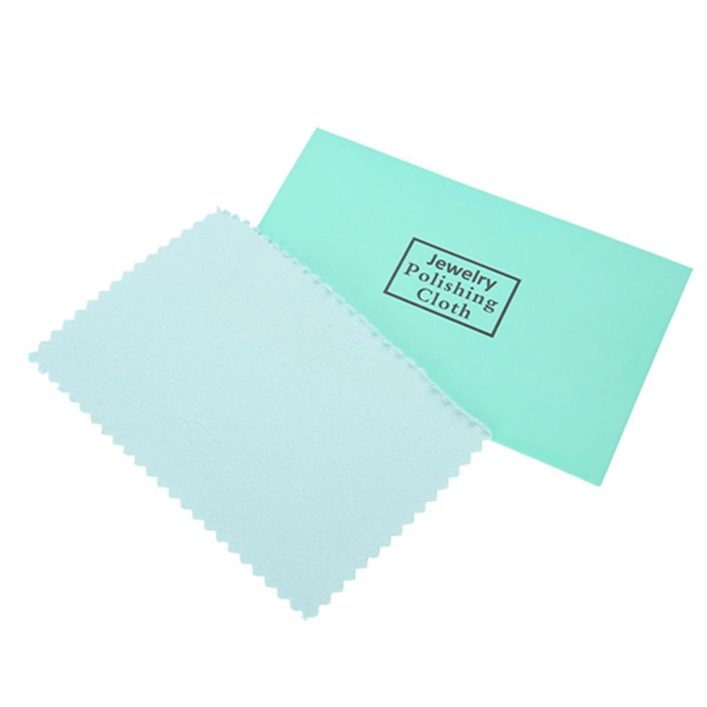 25 ΤΕΜ. Ασημένιο Πανί Γυαλίσματος Καθαριστικό Πανί Καθαρισμού Κοσμημάτων Εργαλείο Αντι-Θάμπωμα