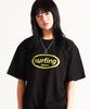 RESPECT Surfing Short Sleeve T-Shirt (Black/Lime)