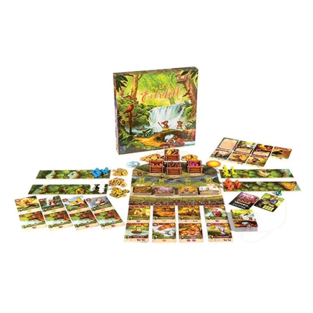 Everdell Strategy Board Game Forest City-Building Card Drafting Family Game 1-4 Players