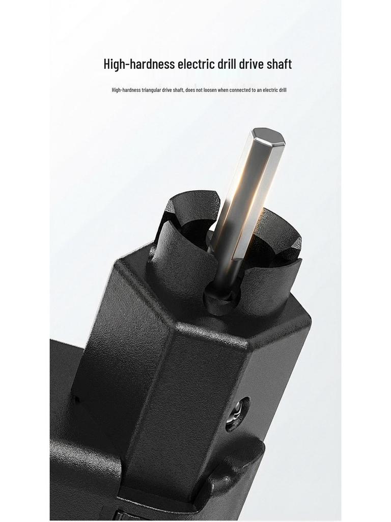 90-Degree Electric Drill Angle Adapter & Conversion Head