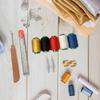 34/36Pcs Big Eye Steel Sewing Needles Kit Sewing Kit Multi-Purpose Needle and Thread Kits for Beginners Professional DIY Lovers