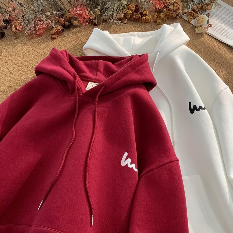 Men's Heavyweight Loose Fit Hoodie - Autumn/Winter 2024 American Style Sweatshirt Jacket, 250g