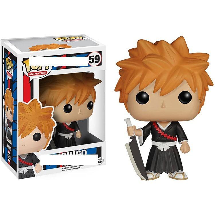 Unopened Pop Death God Kurosaki Ichigo Figurine In Colorful Box Ichigo