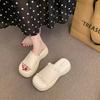 Fashion Flats Platform Women Slippers Casual New Summer Shoes Fashion 2025 Trend Sandals Slingback Woman Flip Flops Beach Slides Zapatos