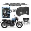 Black "Aegis Metal Visor" Fit for Royal Enfield Hunter 350