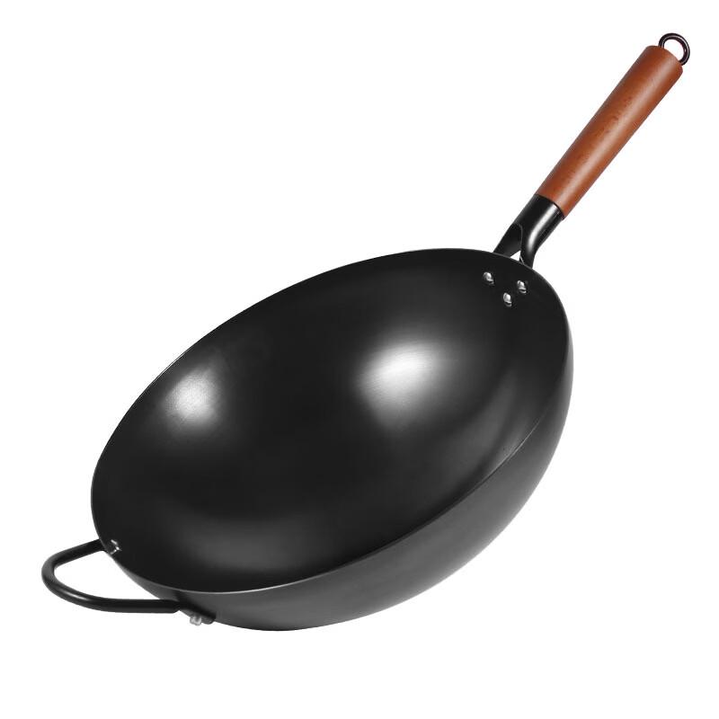 Zhishi Classic Wrought Iron Stir-Fry Wok
