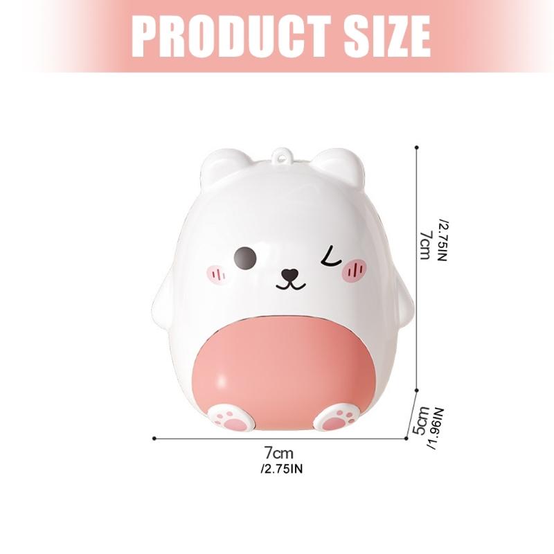 Cartoon Bear Mini Pills Case Portable Designs Easy To Carry In Pocket Or Bag For Travel Or Daily Use