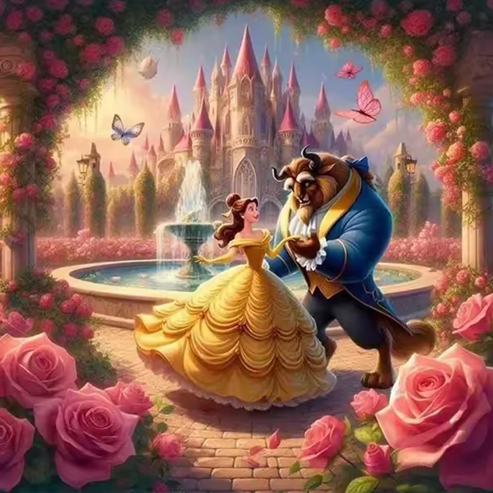 Disney Diamond Painting Kit 5D DIY Diamond Embroidery Cross Stitch Handmade Art Gift Crafts Home Decor