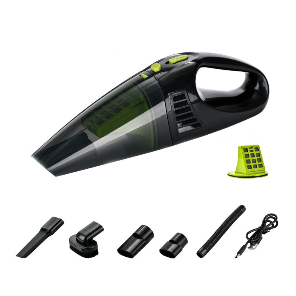 New Wireless Car Vacuum Cleaner Wet and Dry Rechargeable Handheld Vacuum 4500PA with Multi-Nozzles Dust Catcher for Car Home