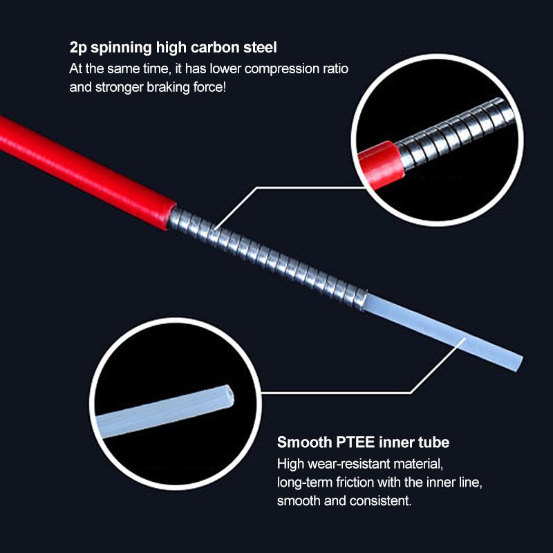 Wire For Bicycle Bike Shifters Derailleur Brake Cables Shift Cable Tube 4mm/5mm MTB Road Bike Shifter Brake Cable Line